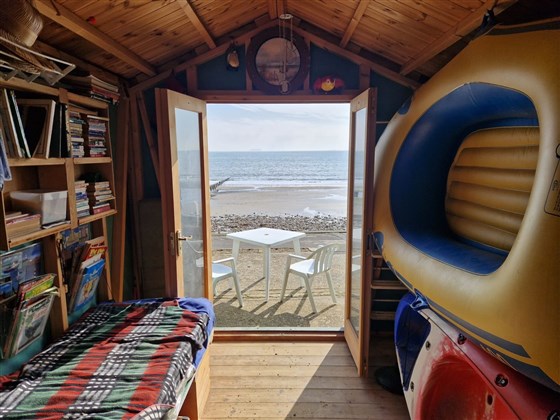 Looking out to sea