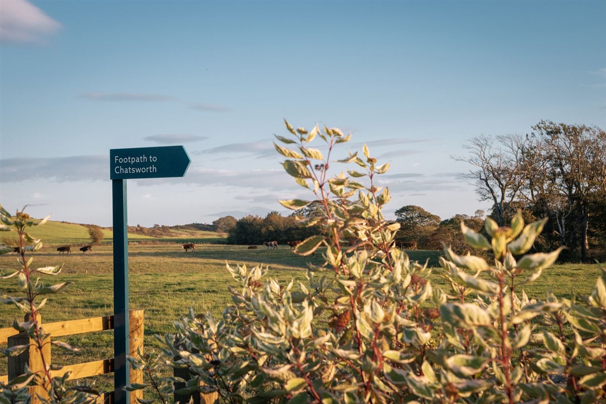 Route to Chatsworth