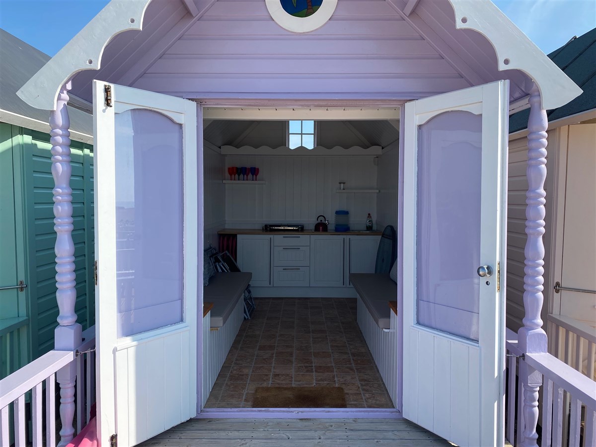 Front door open