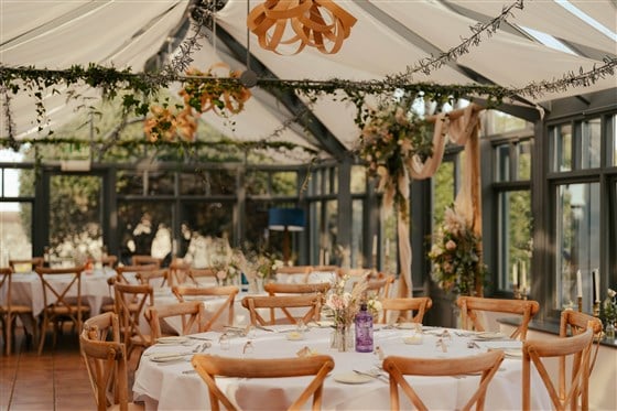 Wedding Breakfast in our Conservatory