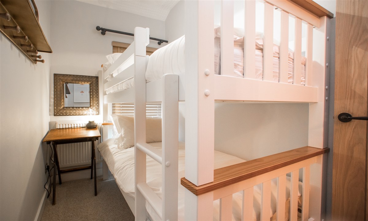 3rd Bedroom with adult sized bunk beds