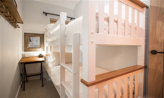 3rd Bedroom with adult sized bunk beds