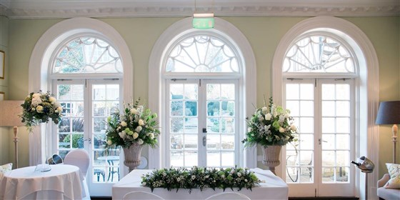 Fig French doors to patio