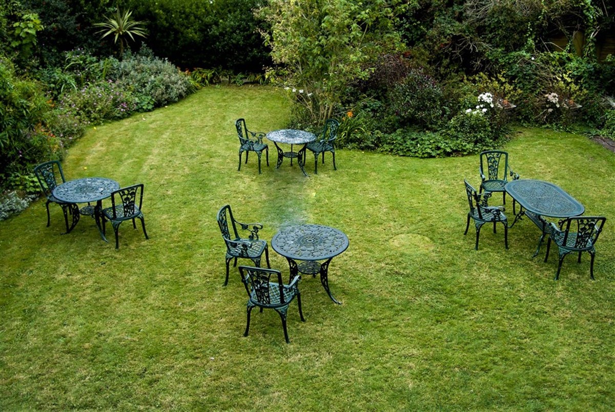 Vista al jardín privado