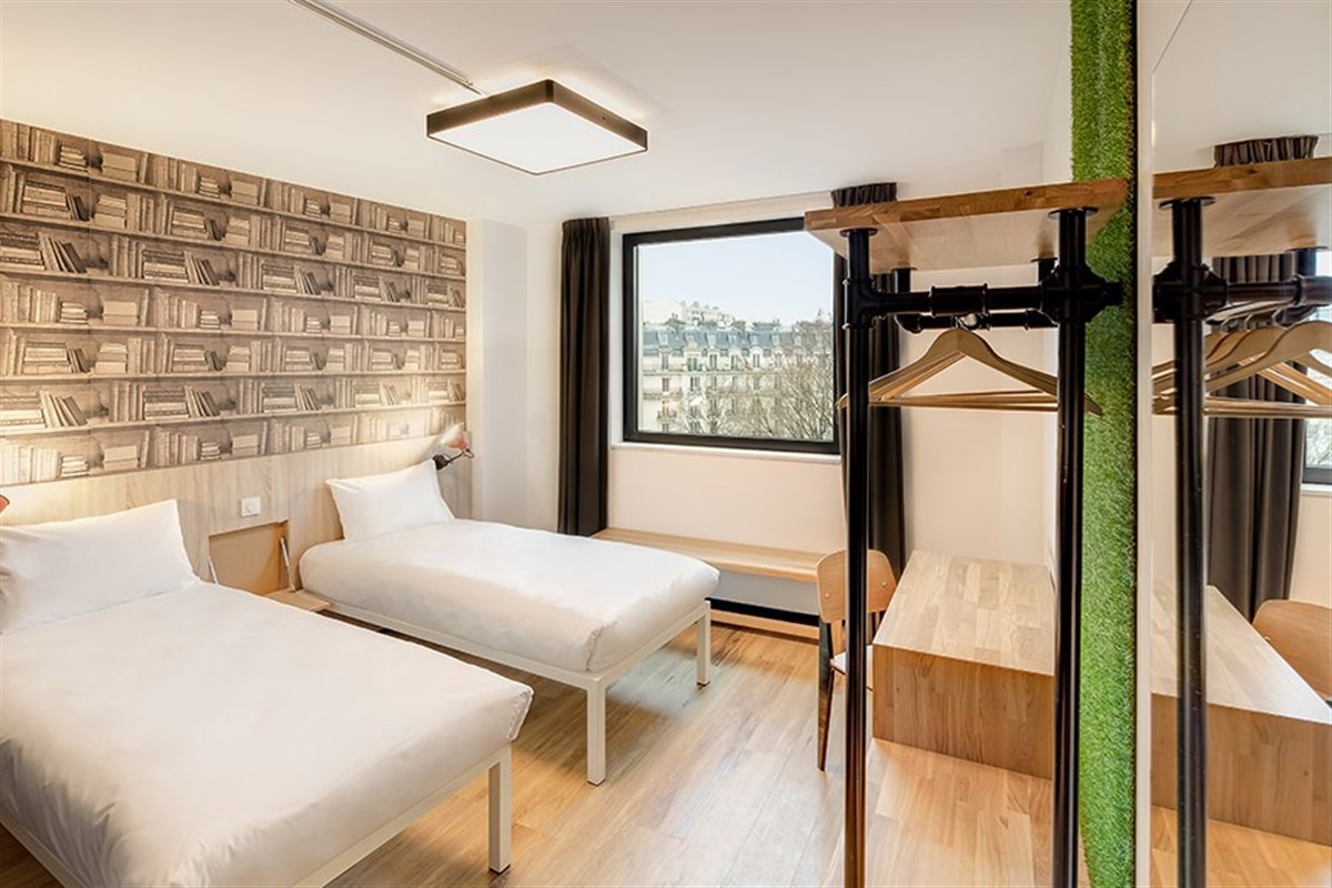 Chambre à lits jumeaux