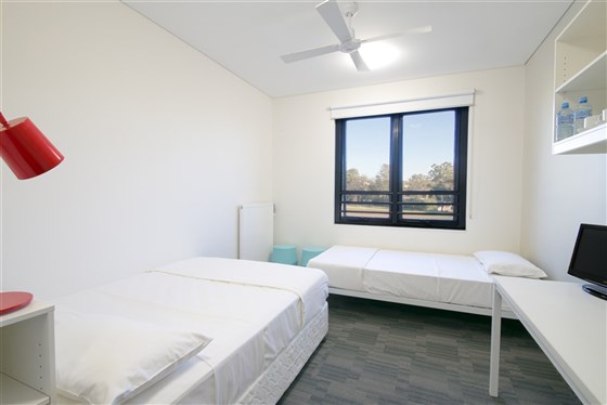 Chambre Lits Jumeaux avec Salle de Bains Privative