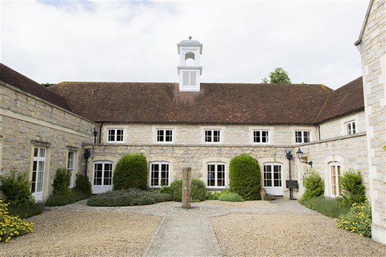 Eingang zum Hartwell Spa
