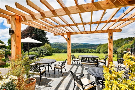 Outside seating