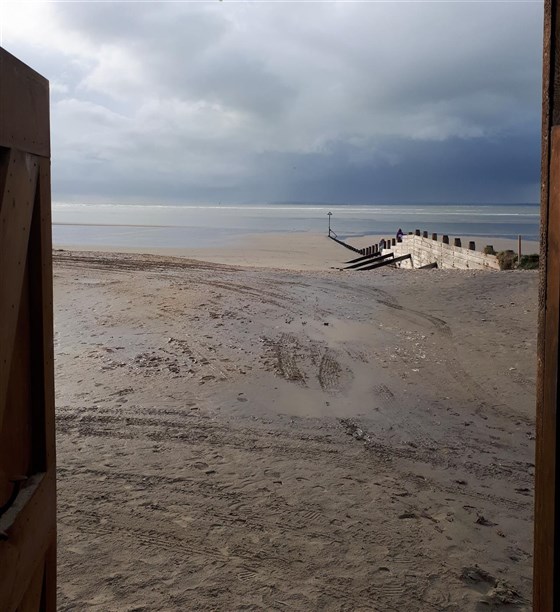 to sea