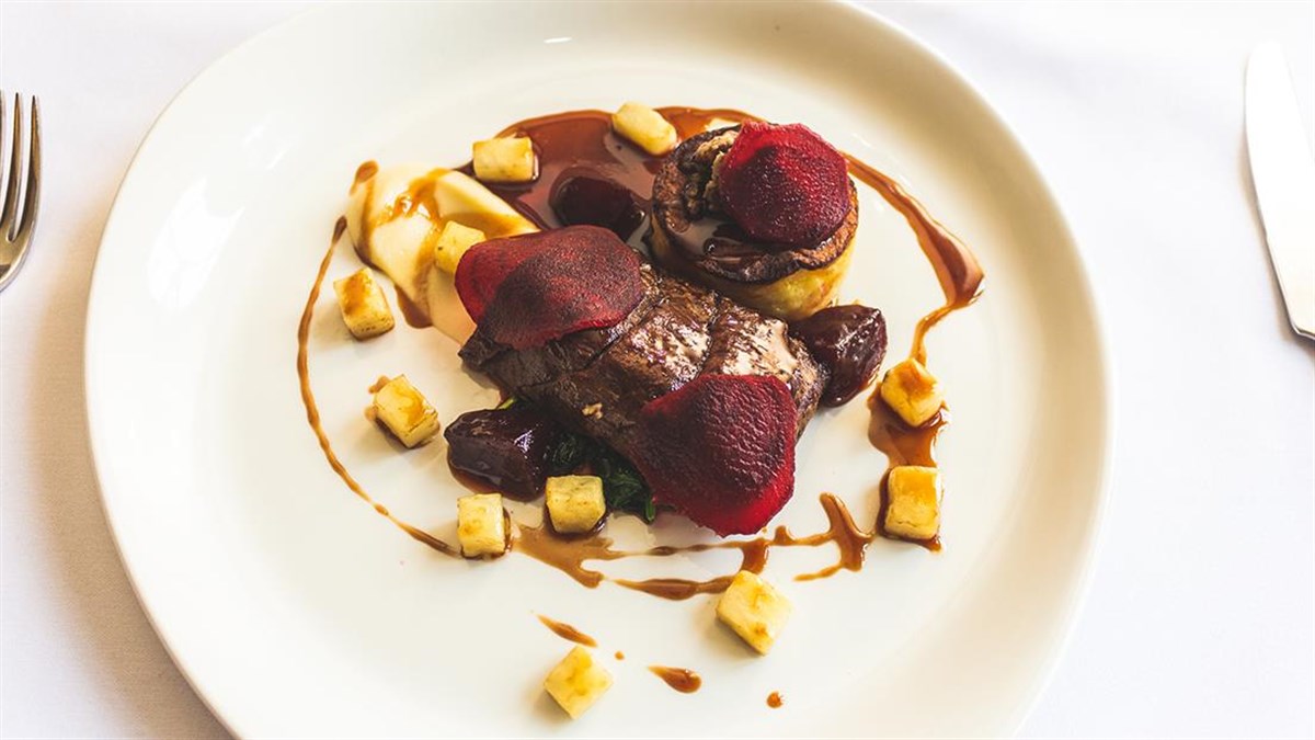 Modern British dishes
