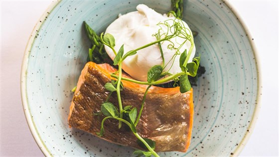 Modern British dishes