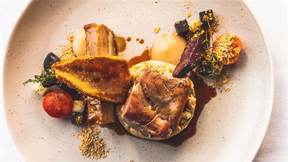 Modern British dishes