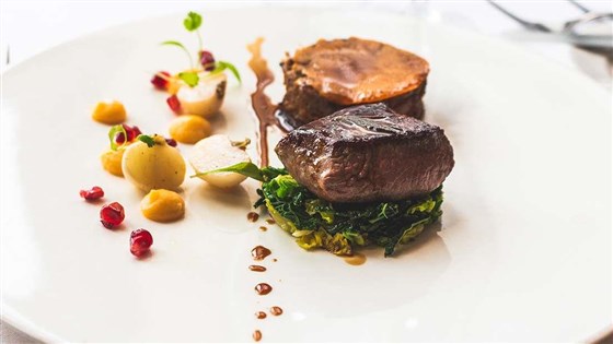 Modern British dishes