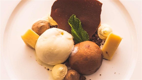 Modern British dishes