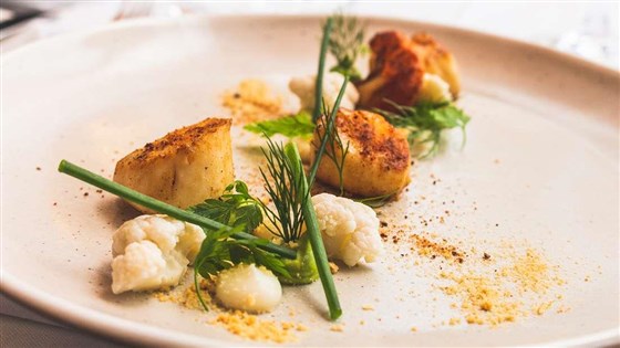 Modern British dishes