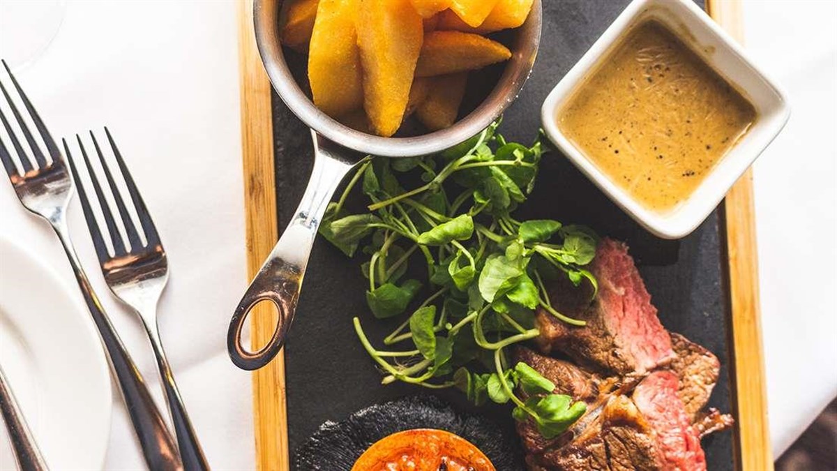 Modern British dishes