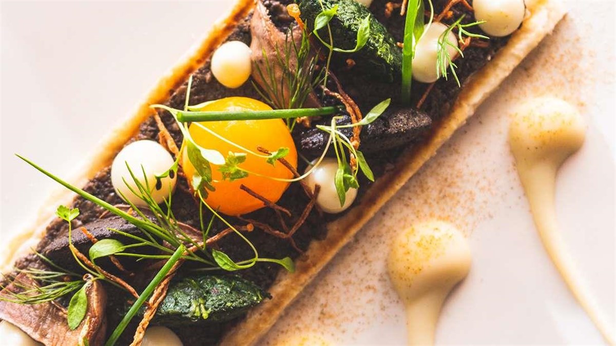 Modern British dishes