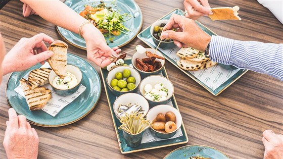 Modern British dishes