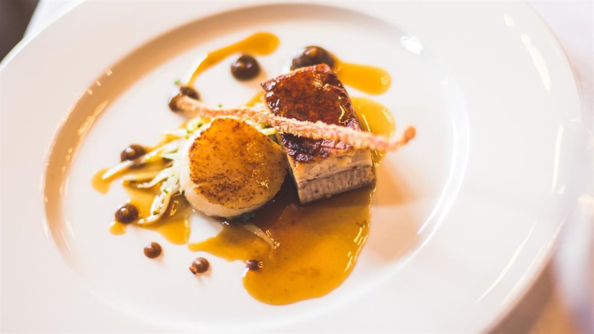 Modern British dishes