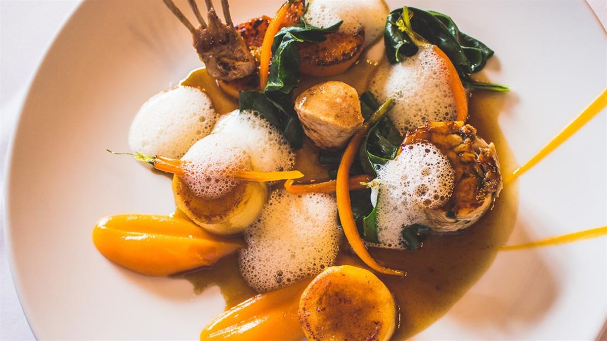 Modern British dishes