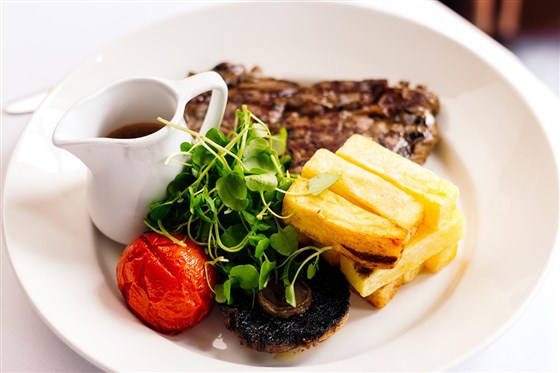 Modern British dishes