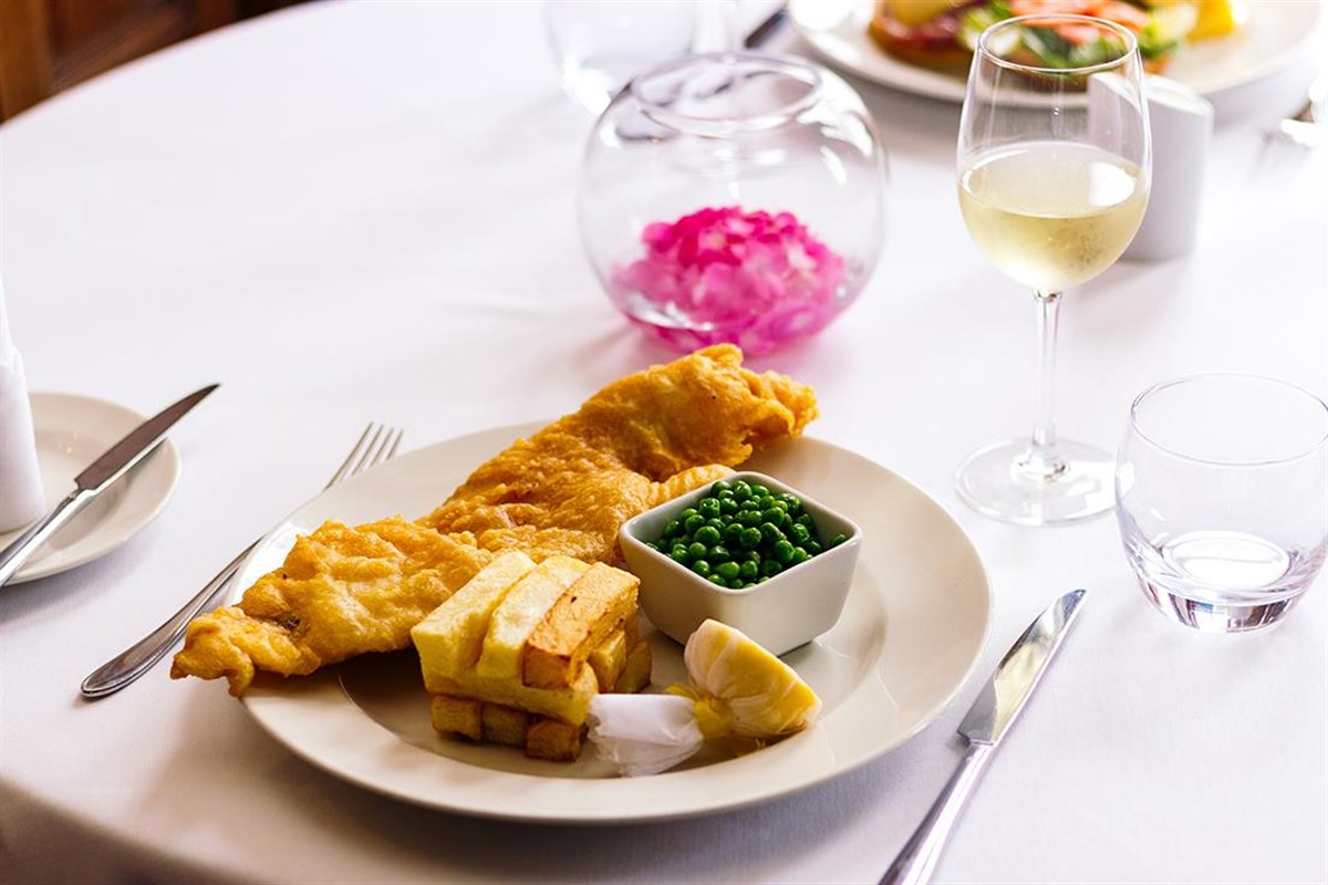 Modern British dishes