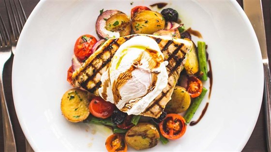 Modern British dishes