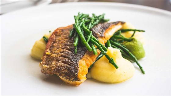 Modern British dishes