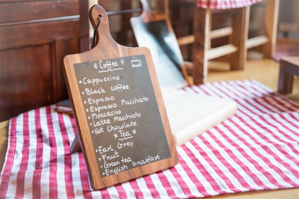 Breakfast menu