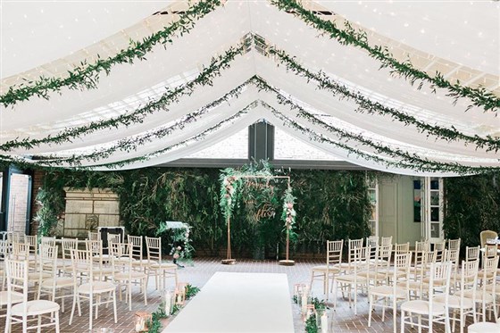 Indoor Ceremony Courtyard