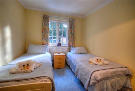 Camera doppia con letti singoli al piano terra Barrmore