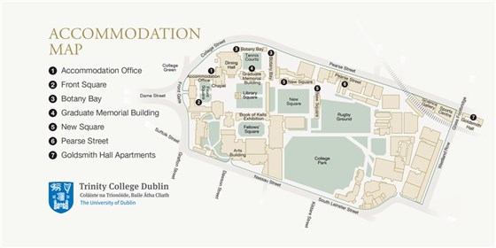 Mappa del campus