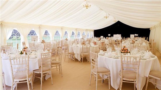 Marquee Wedding Reception