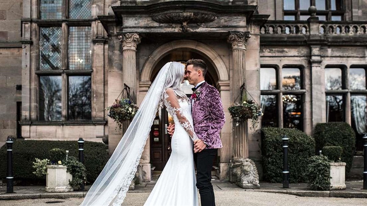 Newlyweds at Rookery Hall
