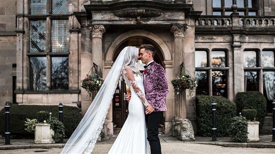 Newlyweds at Rookery Hall