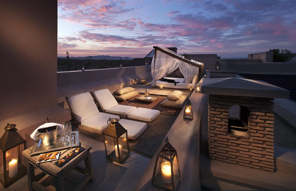 Terraço da suíte Lage Harim
