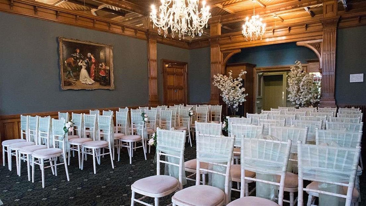 Oak Room set up