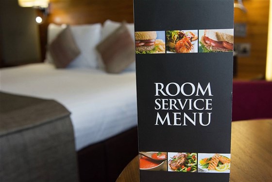 Room service available