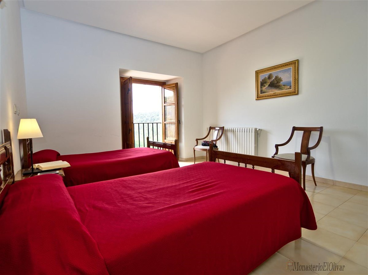 Double room twin beds