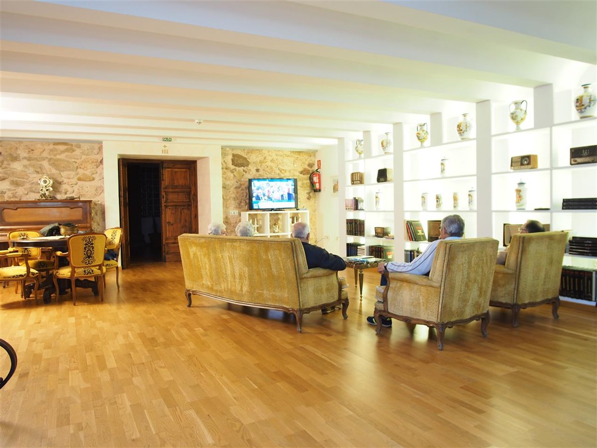 Lounge area