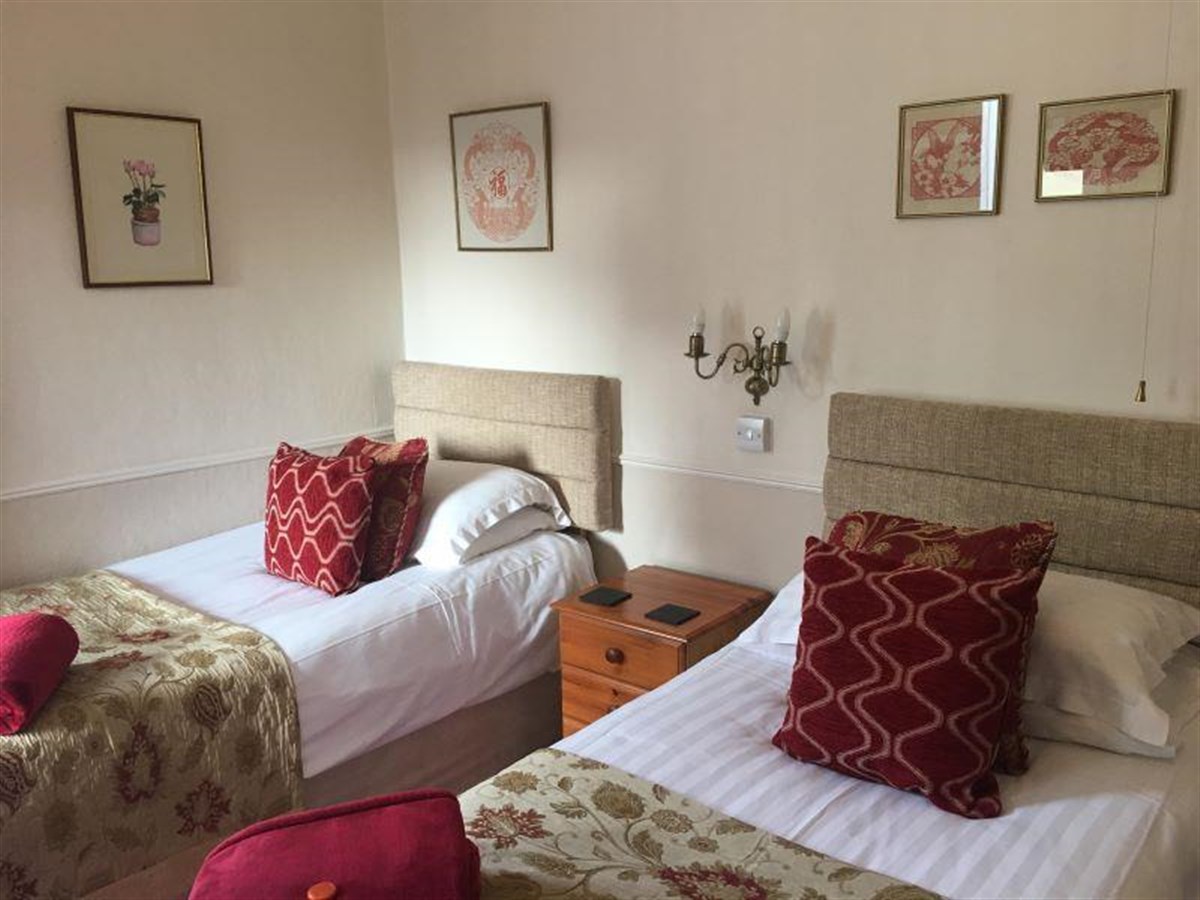 Room 3 with view of Maple bank garden