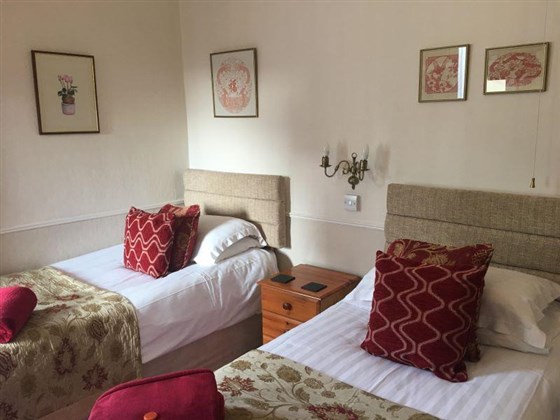 Room 3 with view of Maple bank garden