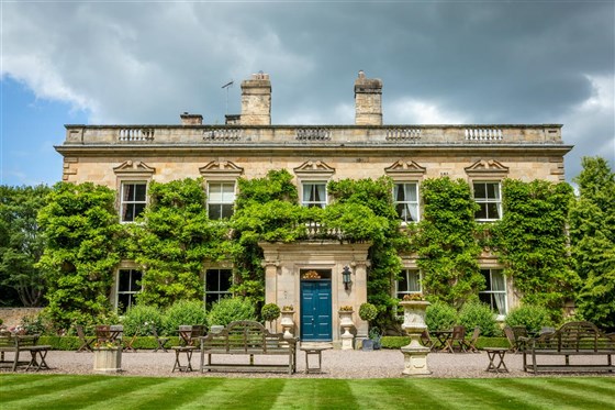 Eshott Hall front facade