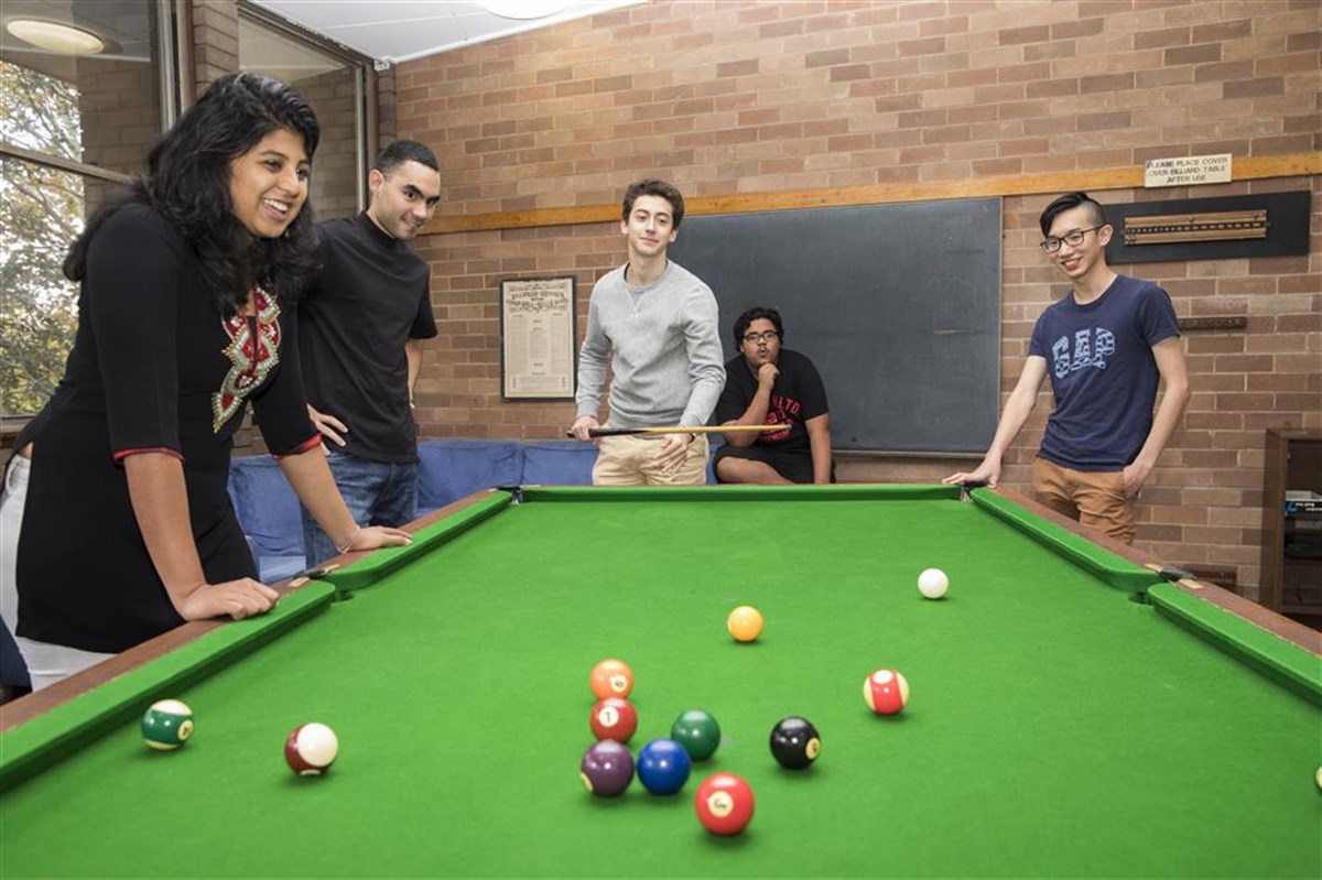 Pool room