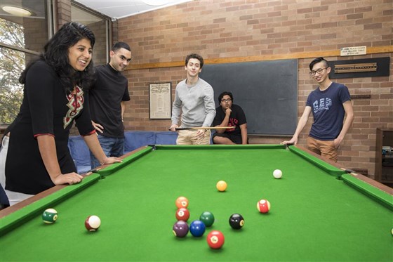 Pool room