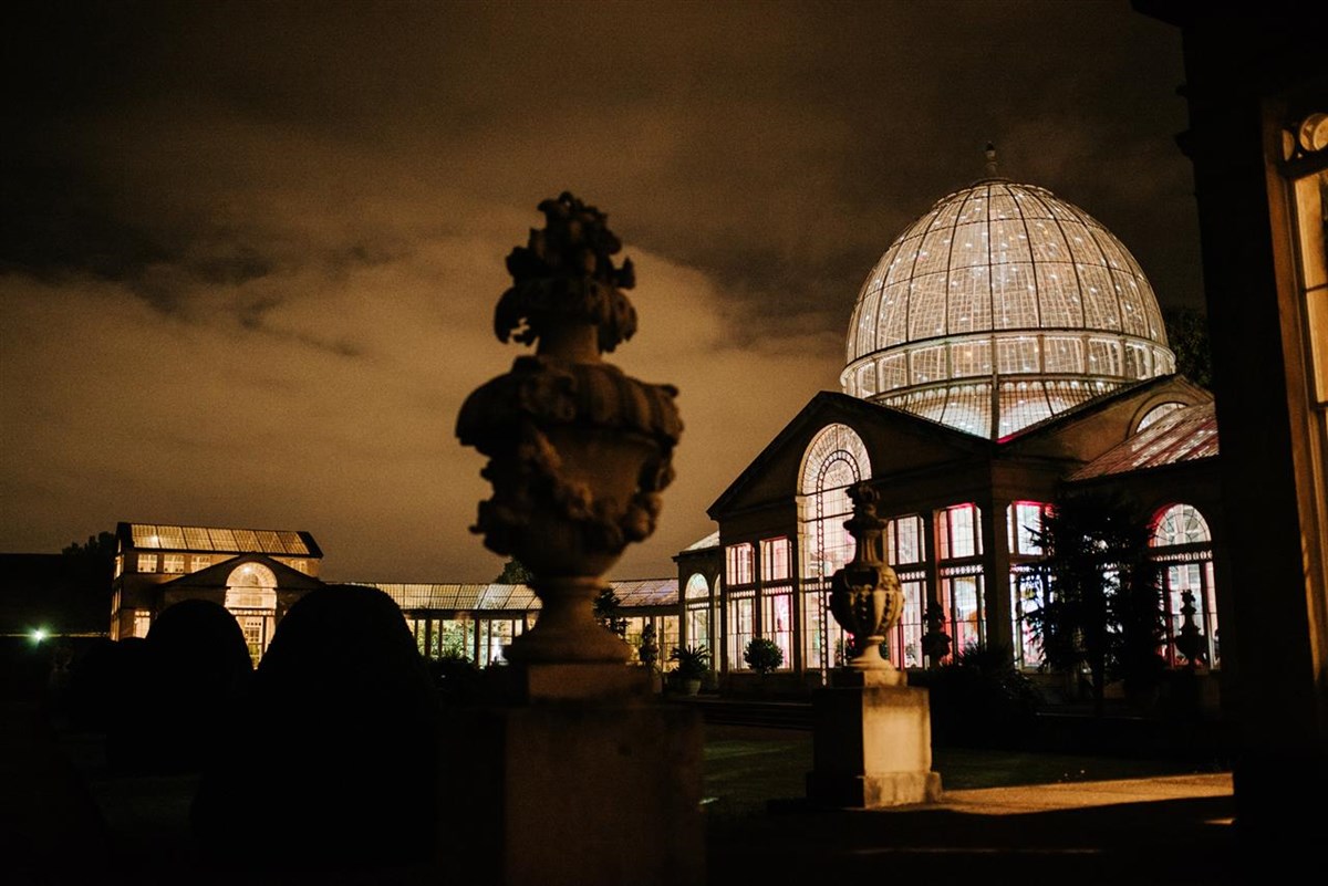 The Great Conservatory at night