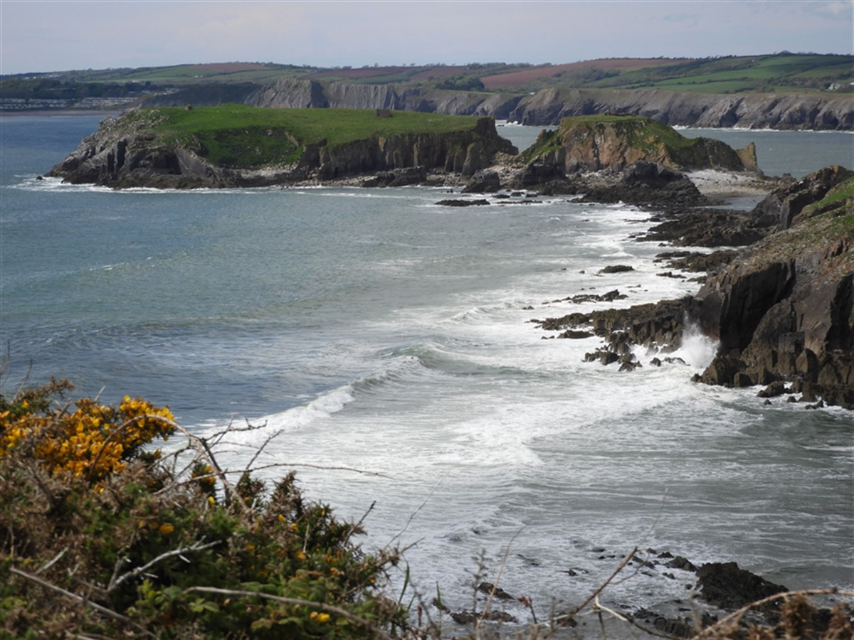 Atlantic Rollers at Caldey Island