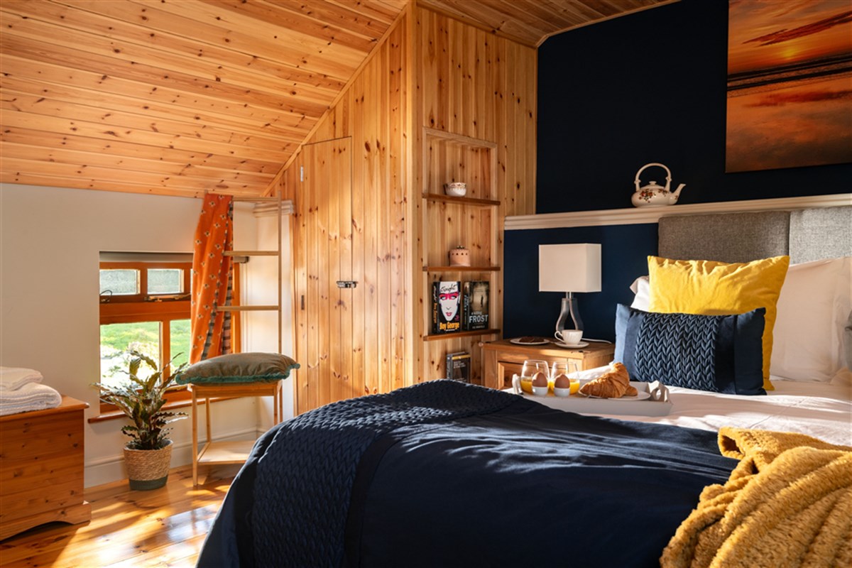 Main bedroom is a haven of tranquility