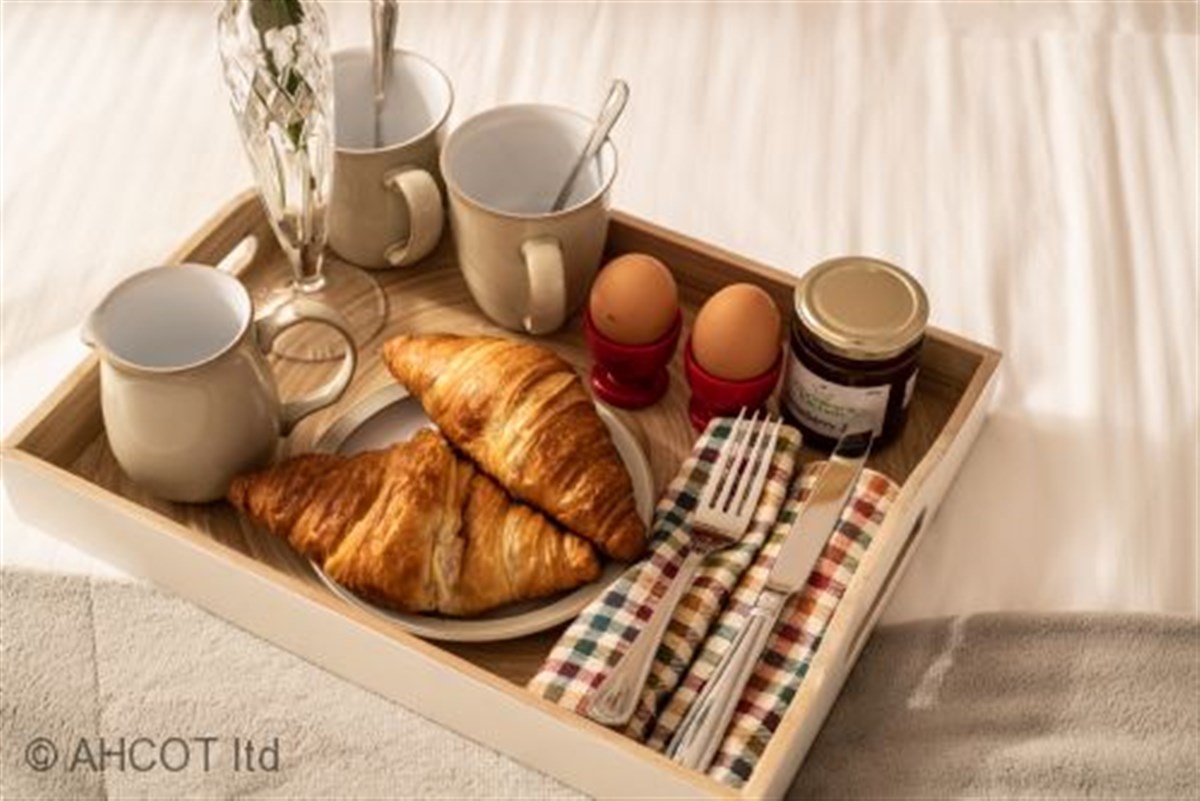 desayuno en la cama