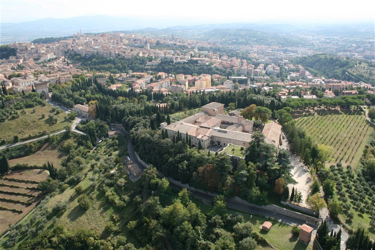 Monteripido e la città di Perugia